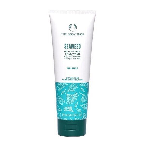 Želejas mazgāšanas līdzeklis The Body Shop Seaweed, 125 ml cena un informācija | Sejas ādas kopšana | 220.lv