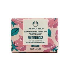 Мыло The Body Shop British Rose, 100 г цена и информация | Мыло | 220.lv