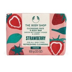 Ziepes The Body Shop Strawberry, 100 g cena un informācija | Ziepes | 220.lv