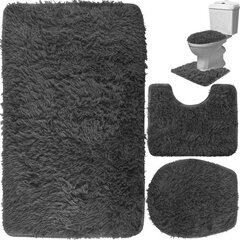 Комплект ковриков для ванной S56, серый цена и информация | Аксессуары для ванной комнаты | 220.lv