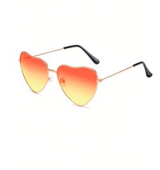 Солнцезащитные очки в форме сердец, Electronics LV-300001, красные, 1шт цена и информация | Женские солнцезащитные очки | 220.lv