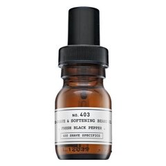 Mīkstinoša bārdas eļļa pirms skūšanās Depo Nr. 403 Bārdas eļļa Fresh Black Pepper, 30 ml cena un informācija | Skūšanās piederumi, kosmētika | 220.lv