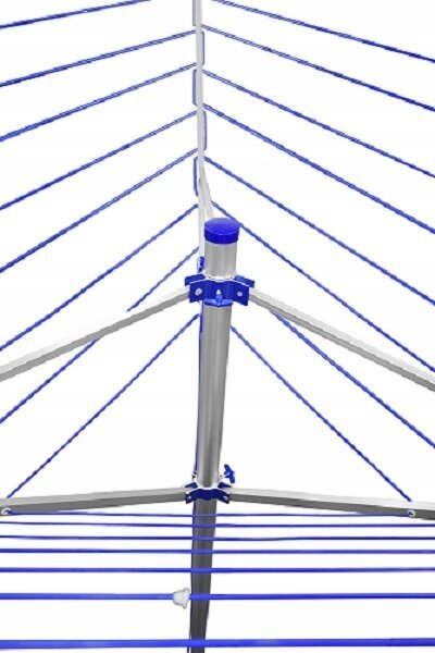 Sepio stāvošais veļas žāvētājs, 200 cm, zils cena un informācija | Veļas žāvēšana | 220.lv