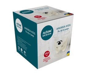 ДЕТСКАЯ ТЕРМОКРУЖКА ANDREA 260ML DEK.DOG цена и информация | Стаканы, фужеры, кувшины | 220.lv