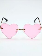 Солнцезащитные очки в форме сердец, Electronics LV-300002, розовые, 1шт цена и информация | Женские солнцезащитные очки | 220.lv