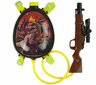 Ūdens ieroču komplekts — spēle ar dinozauru mugursomu Lean Toys cena un informācija | Ūdens, smilšu un pludmales rotaļlietas | 220.lv