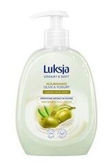 Кремовое жидкое мыло "Оливковое масло и йогурт", 500 мл цена и информация | Мыло | 220.lv