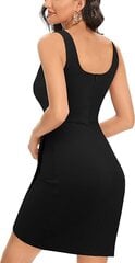 Женское элегантное платье Missufe, черное цена и информация | Платья | 220.lv