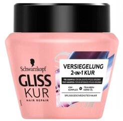 Mitrinoša matu maska ​​Schwarzkopf Gliss Kur Hair Repair, 300 ml цена и информация | Средства для укрепления волос | 220.lv