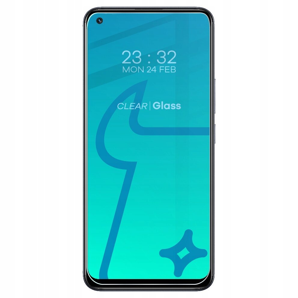 Rūdīts stikls Bizon, Oppo Reno 4 Lite / Oppo Reno 5 / Realme 8 / Realme 8 Pro cena un informācija | Ekrāna aizsargstikli | 220.lv