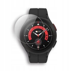 Rūdīts stikls Bizon Glass Clear Galaxy Watch 5 Pro 45 mm cena un informācija | Viedpulksteņu un viedo aproču aksesuāri | 220.lv