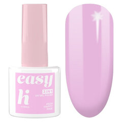 Hibrīda nagu laka Hi Hybrid Easy 3 in 1 604 Happy Pink, 5 ml cena un informācija | Nagu lakas, stiprinātāji | 220.lv