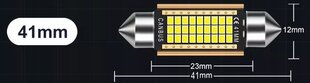 LED spuldze Xstorm 41Mm 42Mm C3W C5W Xstorm Canbus cena un informācija | Auto spuldzes | 220.lv