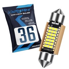 LED spuldze Xstorm 36Mm C3W C5W 21Smd Canbus cena un informācija | Auto spuldzes | 220.lv