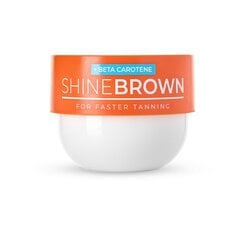 Крем для загара Shine Brown Byrokko Beta Carotene Tanning Maximiser, 210 мл цена и информация | Кремы от загара | 220.lv