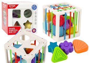 Детский развивающий кубик-сортировщик цена и информация | Игрушки для малышей | 220.lv