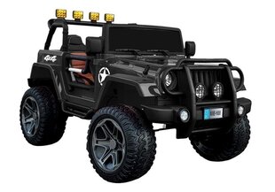 Двухместный электрический джип Jeep WXE-1688 4x4 STRONG, черный цена и информация | Электромобили для детей | 220.lv