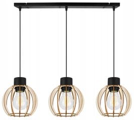 LightHome piekaramā lampa Timber cena un informācija | Lustras | 220.lv