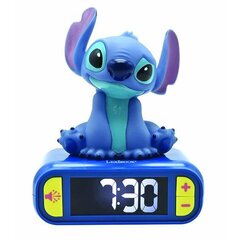 Digital alarm clock with a Stitch 3D nightlight цена и информация | Часы | 220.lv