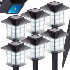 Fluxar S256 Садовые фонари на солнечных батареях (6 шт.) цена и информация | Уличное освещение | 220.lv