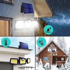 Уличный светодиодный светильник Fluxar с солнечной батареей и датчиком движения S600 цена и информация | Уличное освещение | 220.lv