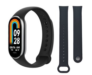 Aproce Xiaomi mi band 8, melna iStrap cena un informācija | Viedpulksteņu un viedo aproču aksesuāri | 220.lv