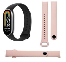 Aproce Xiaomi mi band 8, rozā iStrap цена и информация | Аксессуары для смарт-часов и браслетов | 220.lv