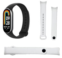 Aproce Xiaomi mi band 8 , balta iStrap cena un informācija | Viedpulksteņu un viedo aproču aksesuāri | 220.lv