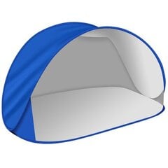Pludmales telts, 150x100x80cm, zila cena un informācija | Teltis | 220.lv