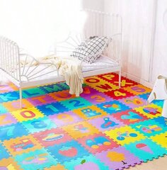 Bērnu grīdas paklājiņa komplekts Electronics LV-1074, dažādas krāsas, 1 gab. cena un informācija | Attīstošie paklājiņi | 220.lv