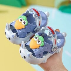 Детские шлепанцы Crocs голубые Happy Carrots CARROTS BLUE цена и информация | Детские тапочки, домашняя обувь | 220.lv