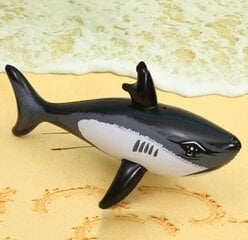 Piepūšamā haizivs rotaļlieta Electronics LV-1095, melna, 1 gab. cena un informācija | Piepūšamās rotaļlietas un pludmales preces | 220.lv