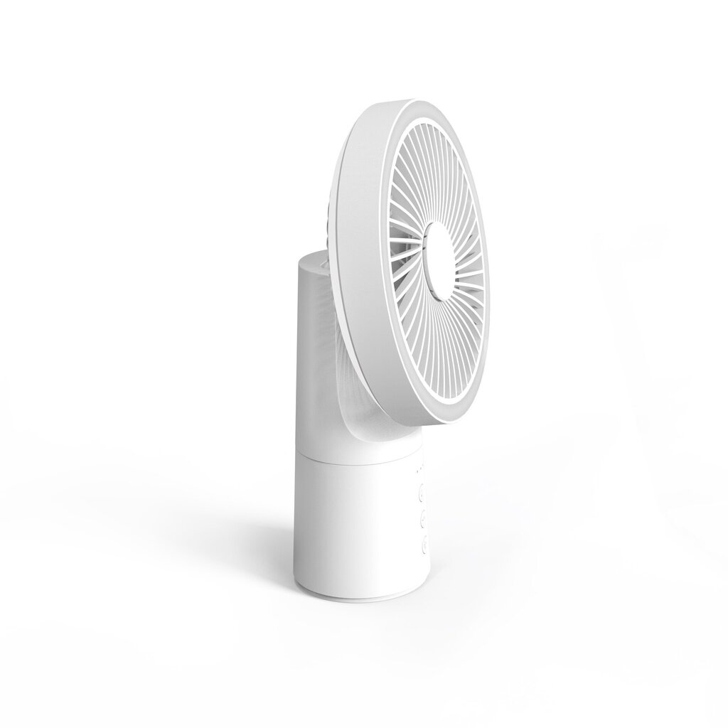 Bezvadu ventilators Abode Gale 2in1 ar LED lampu cena un informācija | Ventilatori | 220.lv