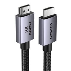 Ugreen HD171 cable with HDMI 2.1 8K connectors certified, 1 m long - gray цена и информация | Кабели и провода | 220.lv