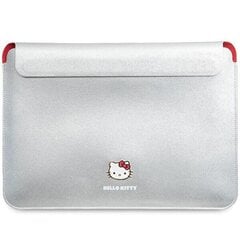 Hello Kitty Sleeve HKCS14PGHDLMS 14" srebrny|silver PU Metal Logo цена и информация | Чехлы для планшетов и электронных книг | 220.lv