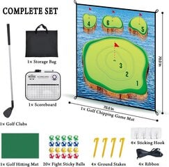 Golfa komplekts Harmony Hill's AT549, dažādu krāsu cena un informācija | Golfs | 220.lv