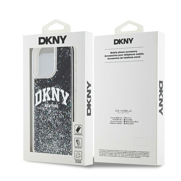 DKNY Liquid Glitter Big Logo Hardcase cena un informācija | Telefonu vāciņi, maciņi | 220.lv