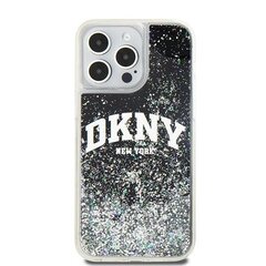 DKNY DKHCP14XLBNAEK iPhone 14 Pro Max 6.7" czarny|black hardcase Liquid Glitter Big Logo цена и информация | Чехлы для телефонов | 220.lv