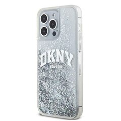 DKNY DKHCP15LLBNAET iPhone 15 Pro 6.1" biały|white hardcase Liquid Glitter Big Logo цена и информация | Чехлы для телефонов | 220.lv