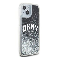 DKNY DKHCP15MLBNAEK iPhone 15 Plus | 14 Plus 6.7" czarny|black hardcase Liquid Glitter Big Logo цена и информация | Чехлы для телефонов | 220.lv