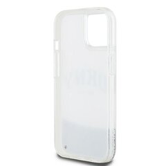 DKNY DKHCP15SLBNAET iPhone 15 | 14 | 13 6.1" biały|white hardcase Liquid Glitter Big Logo цена и информация | Чехлы для телефонов | 220.lv