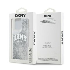 DKNY DKHCP15XLBNAET iPhone 15 Pro Max 6.7" biały|white hardcase Liquid Glitter Big Logo цена и информация | Чехлы для телефонов | 220.lv