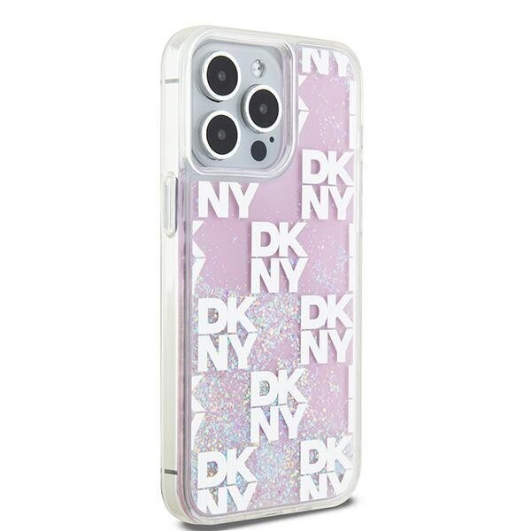 DKNY Liquid Glitter Multilogo Hardcase cena un informācija | Telefonu vāciņi, maciņi | 220.lv