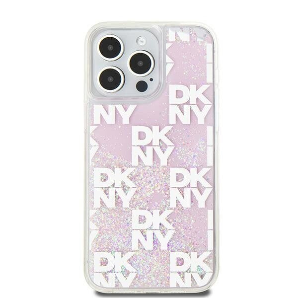 DKNY Liquid Glitter Multilogo Hardcase cena un informācija | Telefonu vāciņi, maciņi | 220.lv