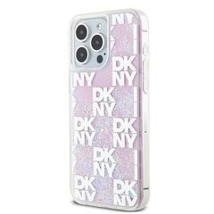 DKNY DKHCP15XLCPEPT iPhone 15 Pro Max 6.7" biały|white hardcase Liquid Glitter Multilogo цена и информация | Чехлы для телефонов | 220.lv