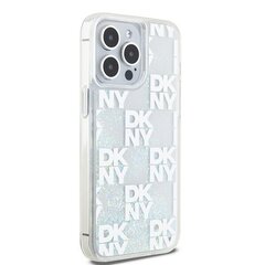 DKNY DKHCP15XLCPEPT iPhone 15 Pro Max 6.7" biały|white hardcase Liquid Glitter Multilogo цена и информация | Чехлы для телефонов | 220.lv