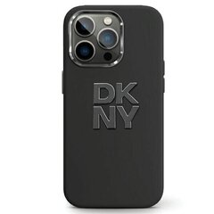 DKNY DKHCP15MSMCBSK iPhone 15 Plus | 14 Plus 6.7" czarny|black hardcase Liquid Silicone Metal Logo цена и информация | Чехлы для телефонов | 220.lv