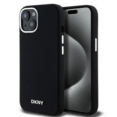 DKNY DKHMP15XSMCHLP iPhone 15 Pro Max 6.7" różowy|pink hardcase Liquid Silicone Small Metal Logo MagSafe цена и информация | Чехлы для телефонов | 220.lv