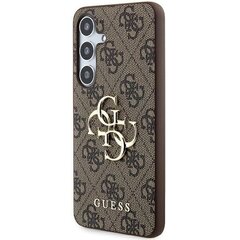 Guess GUHCSA554GMGGR A55 A556 czarny|black hardcase 4G Big Metal Logo цена и информация | Чехлы для телефонов | 220.lv