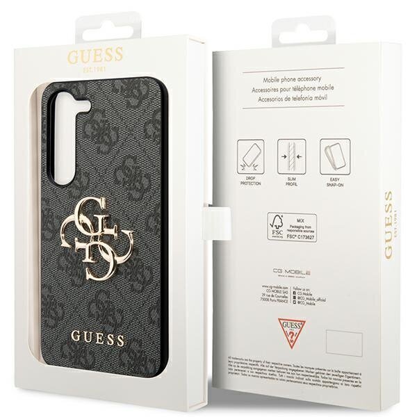 Guess 4G Big Metal Logo Hardcase cena un informācija | Telefonu vāciņi, maciņi | 220.lv